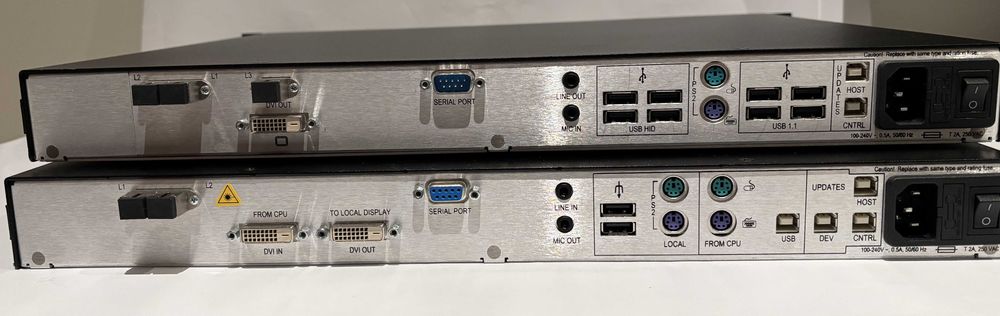 Thinklogical Optyczny KVM Extender DVI Fiber SC - Komplet Nadajnik + Odbiornik (VIS-4 / EVS-4)