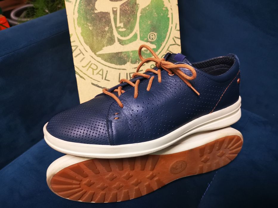 Piękne i unikatowe buty Panama Jack Tommy C2 Navy Blue 46 30cm 29cm