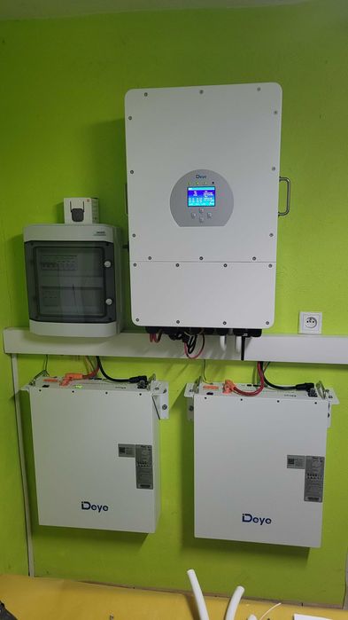 Inwerter falownik hybrydowy DEYE 10 kW + Magazyn energii 15 kWh montaż