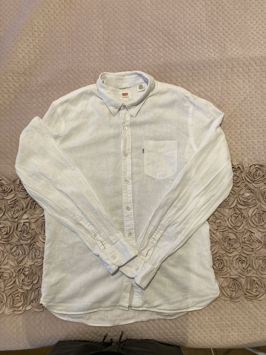 Levi’s Koszula One Pocket Rozmiar M Kolor Bialy Bawełna