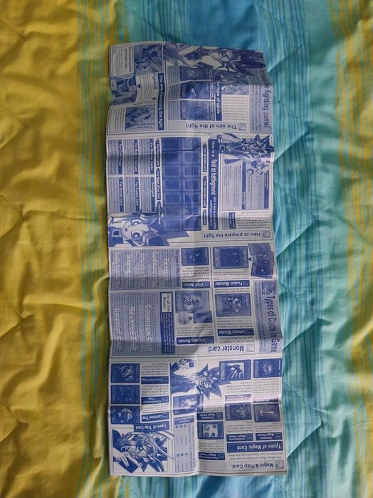 “Tabuleiro” de jogo Yu Gi Oh!