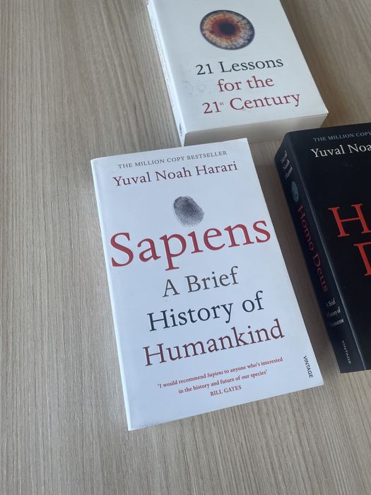 Livros em Inglês Yuval Noah Harari