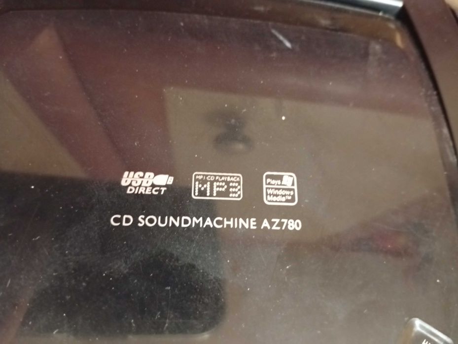 Kultowy radioodtwarzacz CD firmy Philips, sprawny, korektor, podbicie basów
