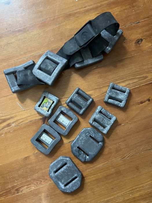 Chumbos mergulho/caça submarina