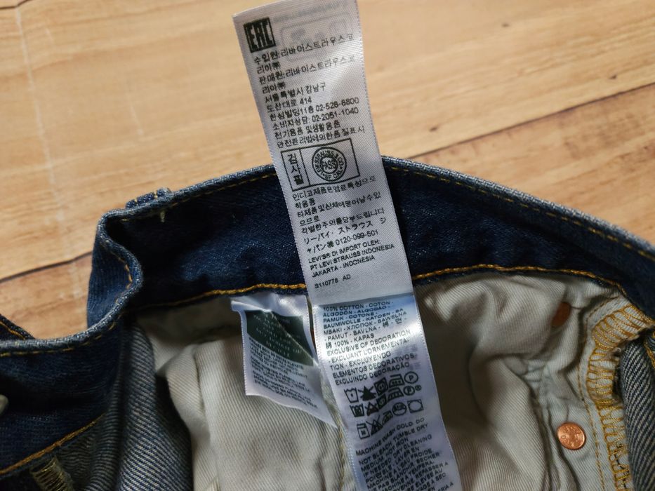 LEVI'S Lot 501 54 Spodnie Jeans Męskie r. 34/34