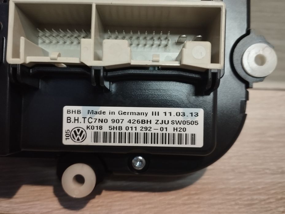 PANEL klimatyzacji nawiewu VW Volkswagen CADDY ]21ovoko
