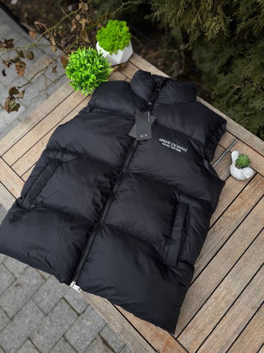 Жилетка Armani Exchange A|X / пуховая безрукавка Armani / весна