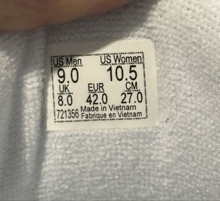 Кросівки Vans Hylane, розміри 42; 42,5, Оригінал!