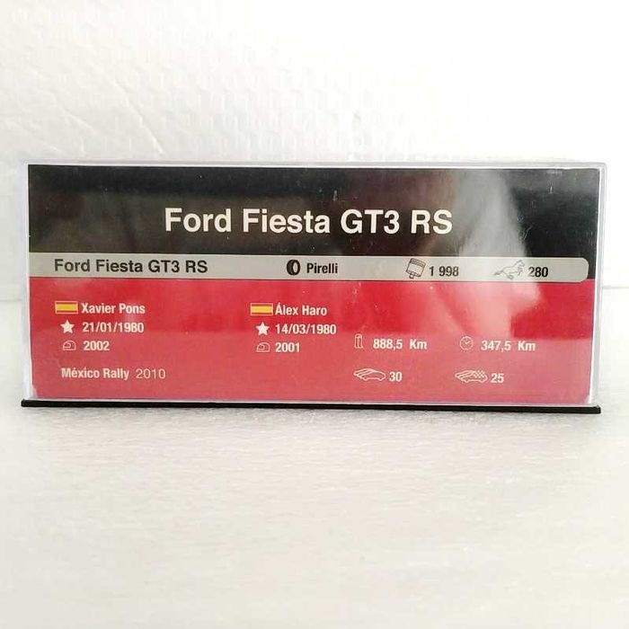 Ford Fiesta GT3 RS Xavier Pons e Álex Haro Rally México 2010