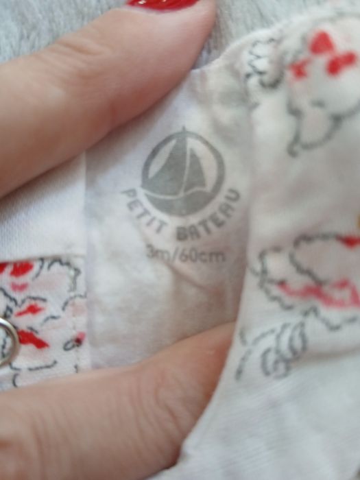 Vestido e tapa fraldas 3M Petit Bateau