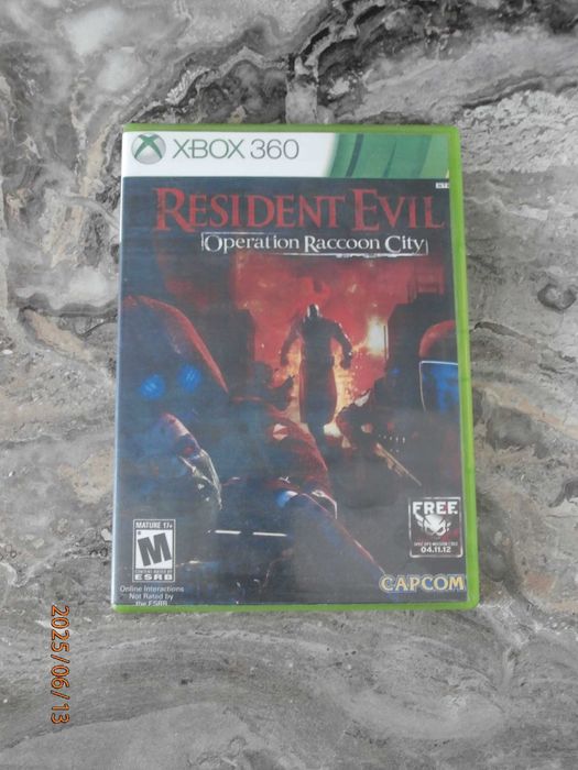 Gra na Xbox 360 RESIDENT EVIL Operation Raccoon City używana, sprawna