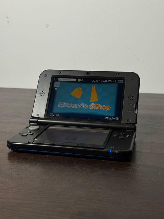 Nintendo 3DS XL Czarno-Niebieski | Stan dobry | Rękojmia 12 miesięcy | Region Europa