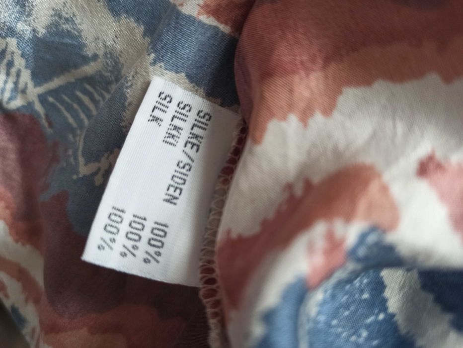 Jedwabna koszula vintage