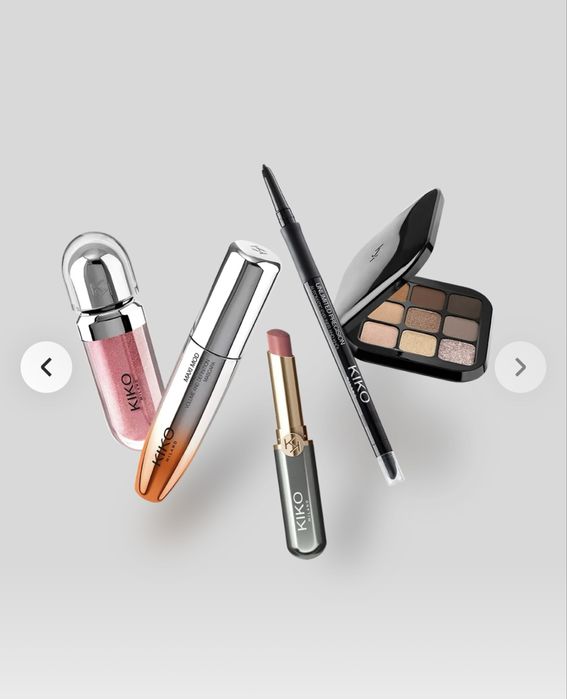 Подарунковий набір Kiko Milano туш блиск тіні