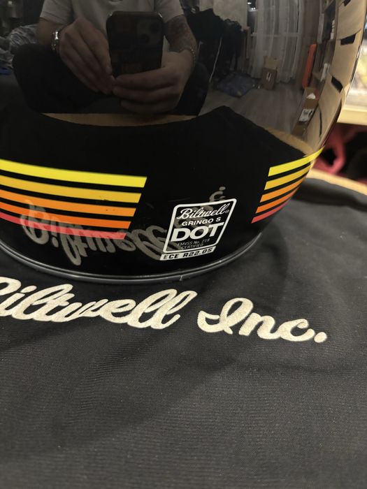 Мото шолом Biltwell Gringo S вінтаж ретро