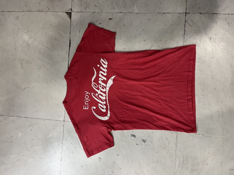 archive california red tshort футболка drip drill japan undercover