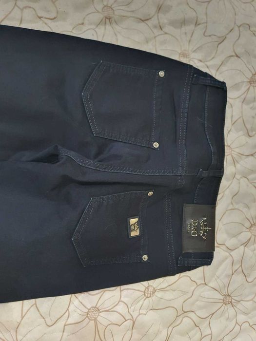 Продам  жіночі   брюки сині  dolce & gabbana