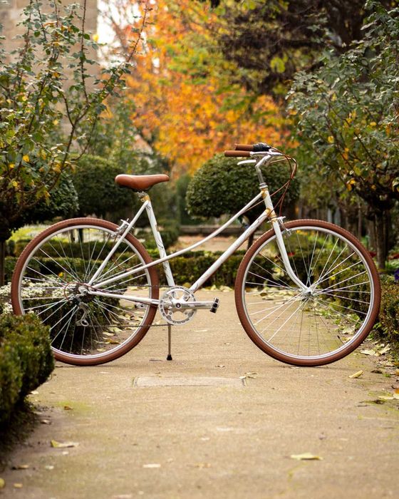 Bicicleta Pasteleira OSOB White Bloom Custom