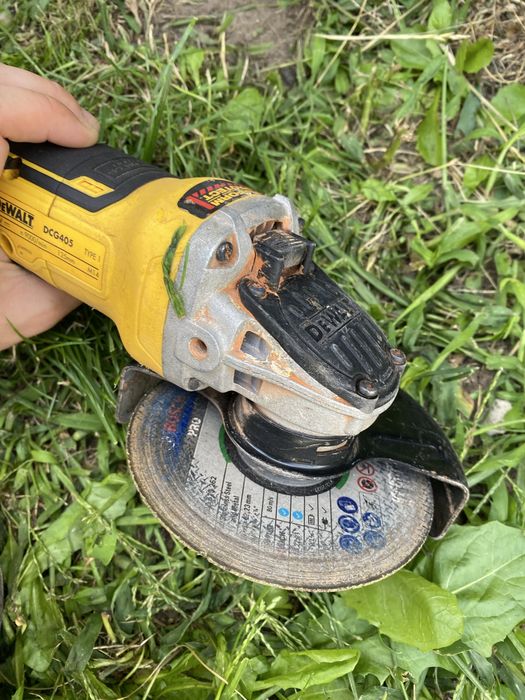 Szlifierka katowa dewalt DCG405