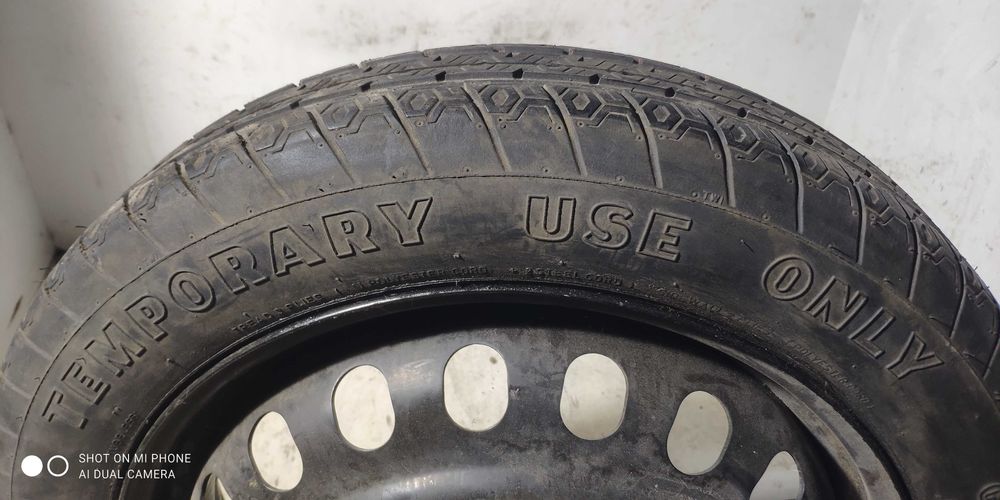 Koło dojazdowwe 125/80R17 GOODYEAR AUDI 5x112 AUDI jak NOWA