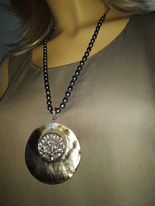 Ожерелье кулон дерево жизни малахит нефрит лазурит браслет CHANEL