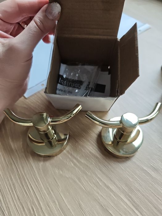 Haczyki złoty połysk Mexen