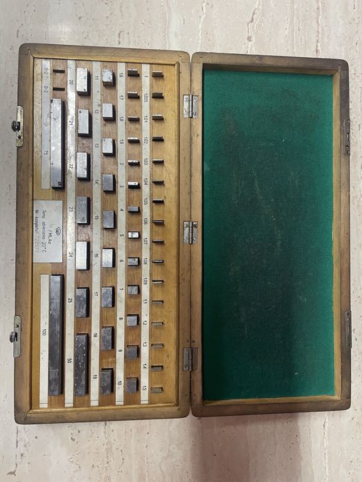 Zestaw płytek wzorcowych 3MLAa FWP 47 szt.