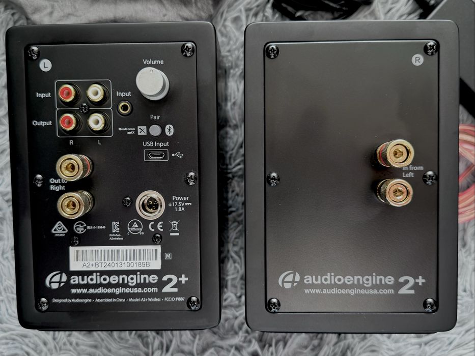 Audioengine A2+ BT Black - преміальна акустика 2.0 з Bluetooth
