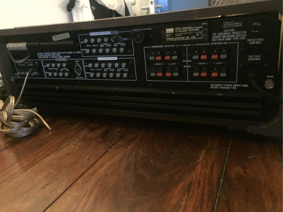 Sansui QRX 5500 I właściciel vintage monster