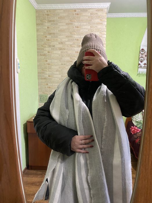 Орегінальний шарф ZARA гарний як подарунок на новмй рік
