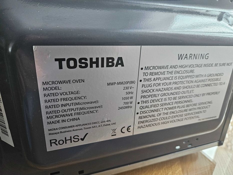 Mikrofalówka czarna