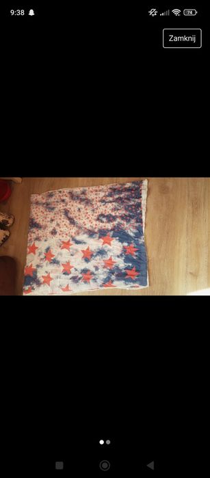 Cieniki szal w gwiazdy