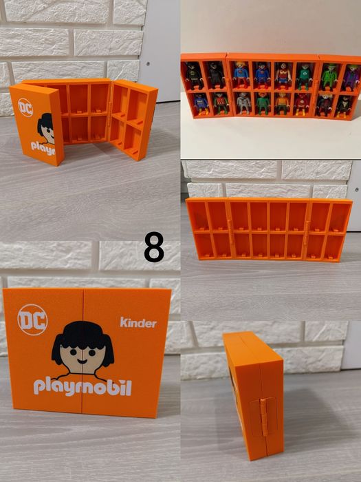 Полички під супергероїв DC Playmobil funko pop, стенд підставка