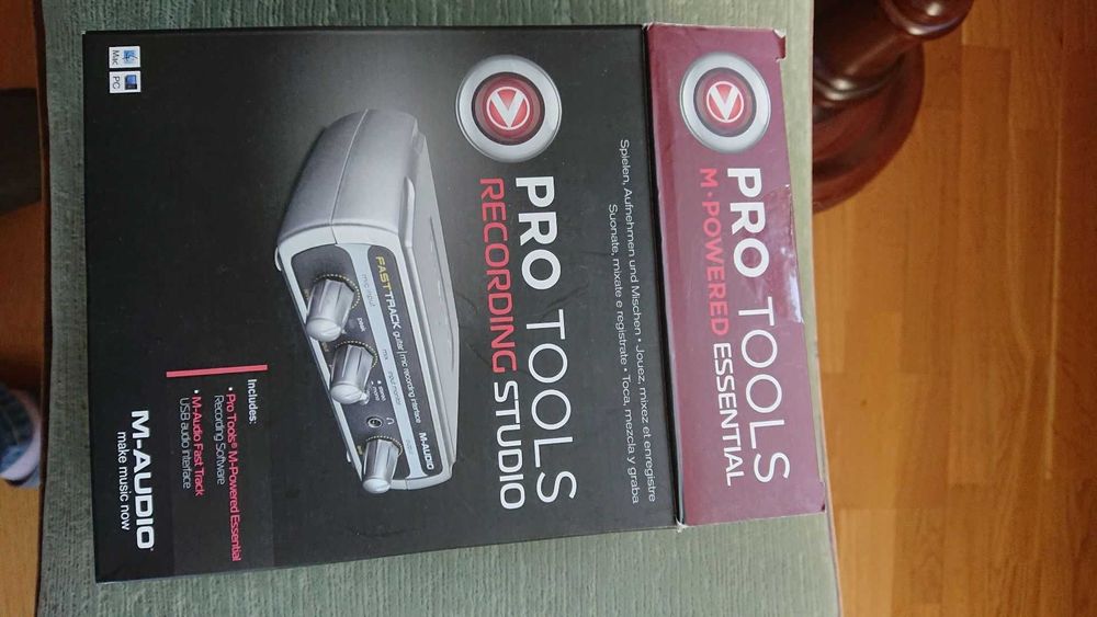 Karta M-audio wraz z protools