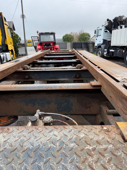 Przyczepa rama platforma do bel slomy siana