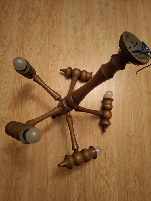 Lampa z PRL-u do powieszenia