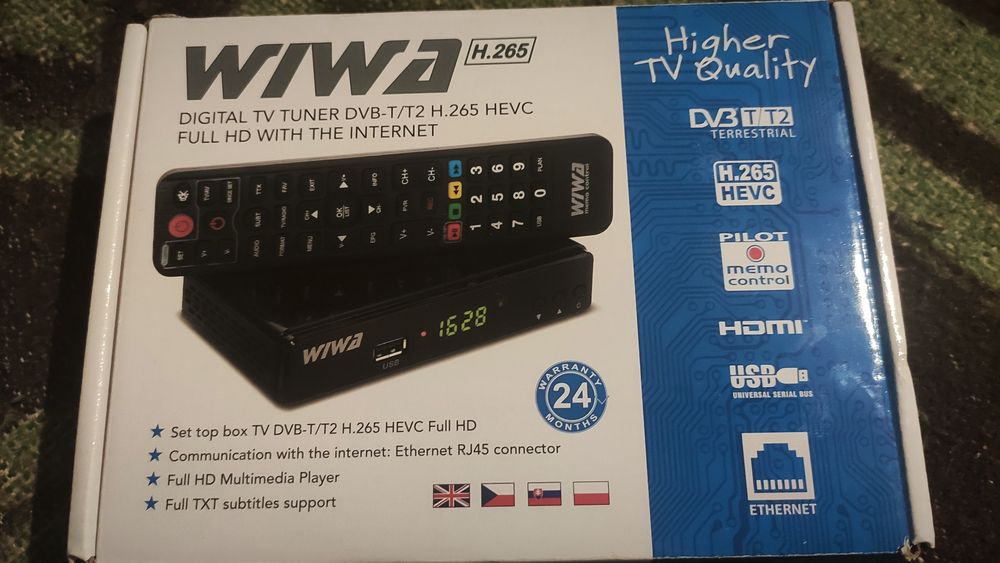 Dekoder DVB-T Wiwa h.265