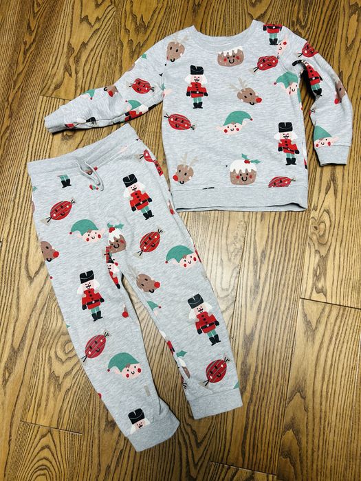 Теплий зимовий костюм штани кофта George на 4-5 років розмір 104-110