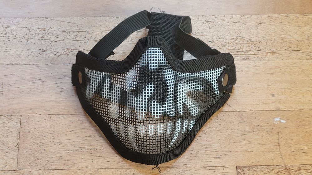 Maska airsoft stalowa siatka