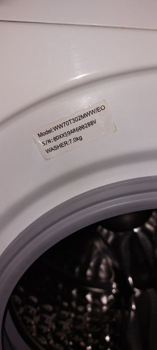 Pralka Samsung model WW70T302MWW/EO