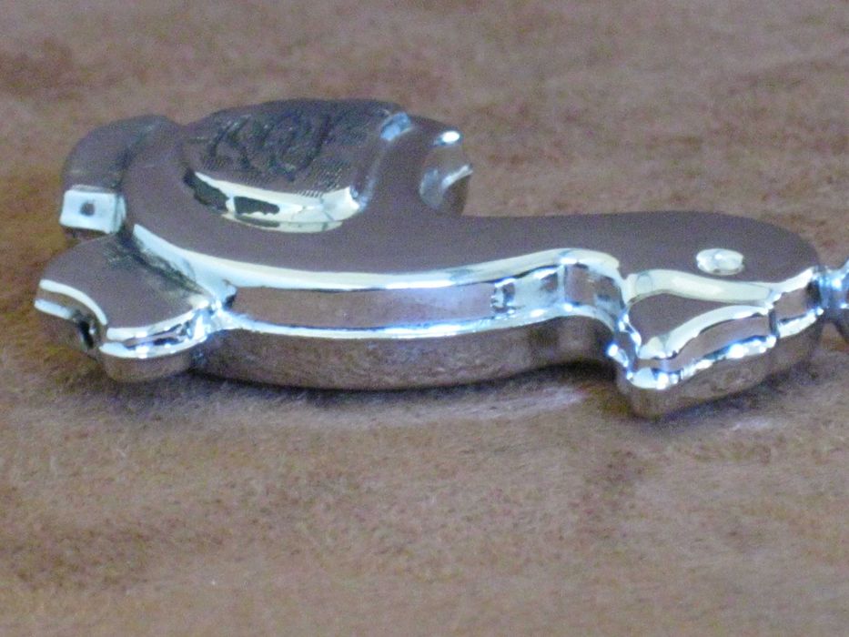 Porta Chaves em Prata Maciça de lei 925`/.. C/Contraste