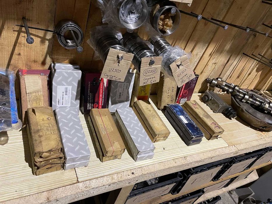 Вкладыши, вкладиші Газ 53, Газ 3307, Газ 66