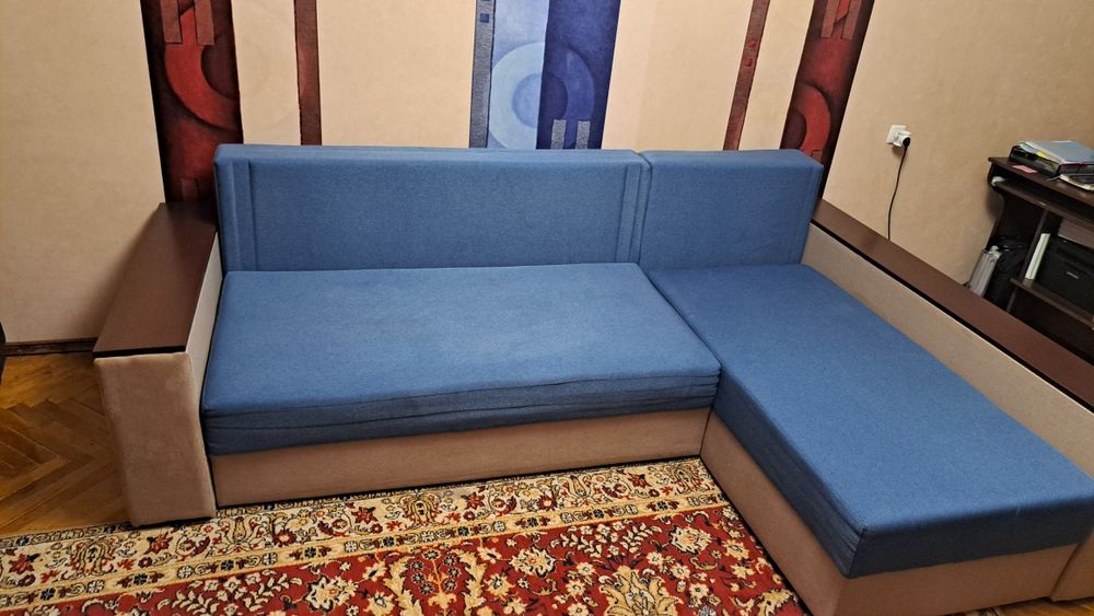 Кутовий диван Єврокнижка, трансформер