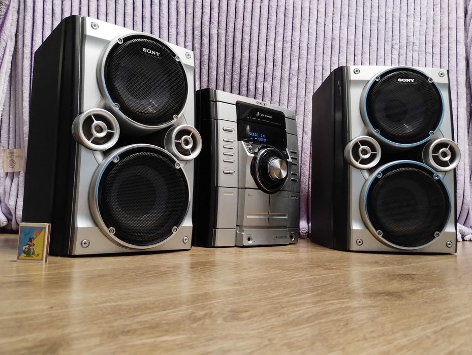 Надто потужний муз центр Sony 600 Вт з Блютуз - AUX Сони Соні