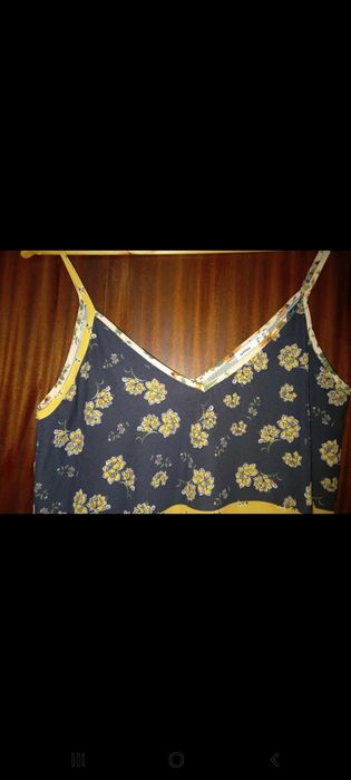 Vestido fresco e original, de verão e desigual na base - S - Lefties