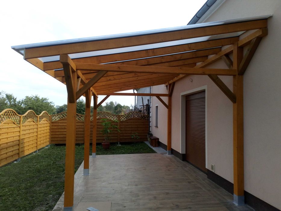 ZADASZENIE tarasu PERGOLA !! NOWA z drewna ALTANA drewniana Pawilon