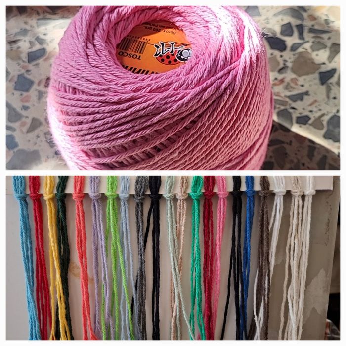 Linha de crochê Algodão