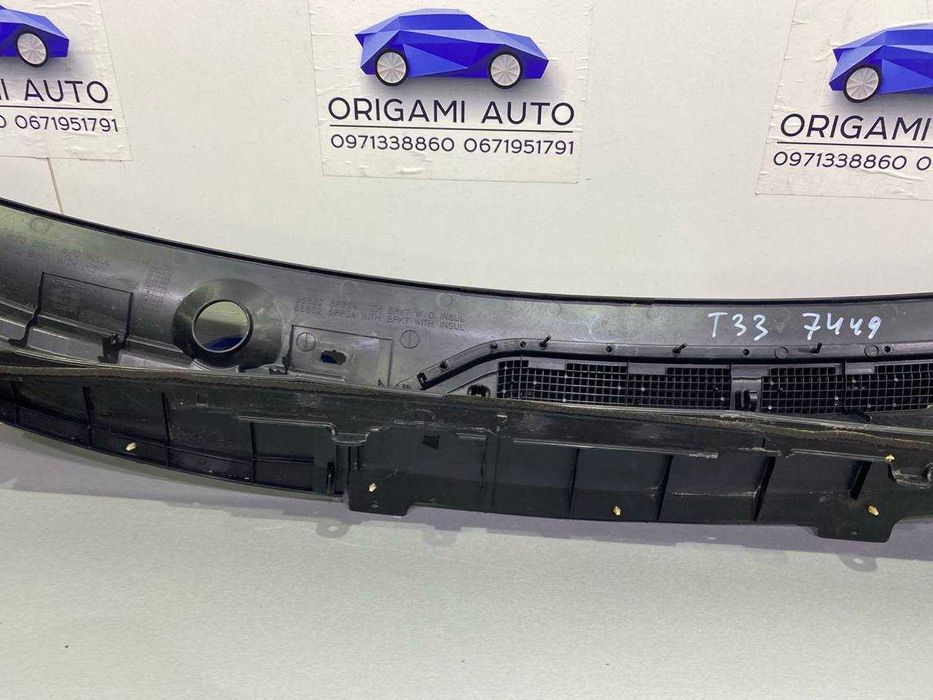 Жабо решітка двірників Nissan rogue T33 Нісан рог Т33 2021 2022 2023+