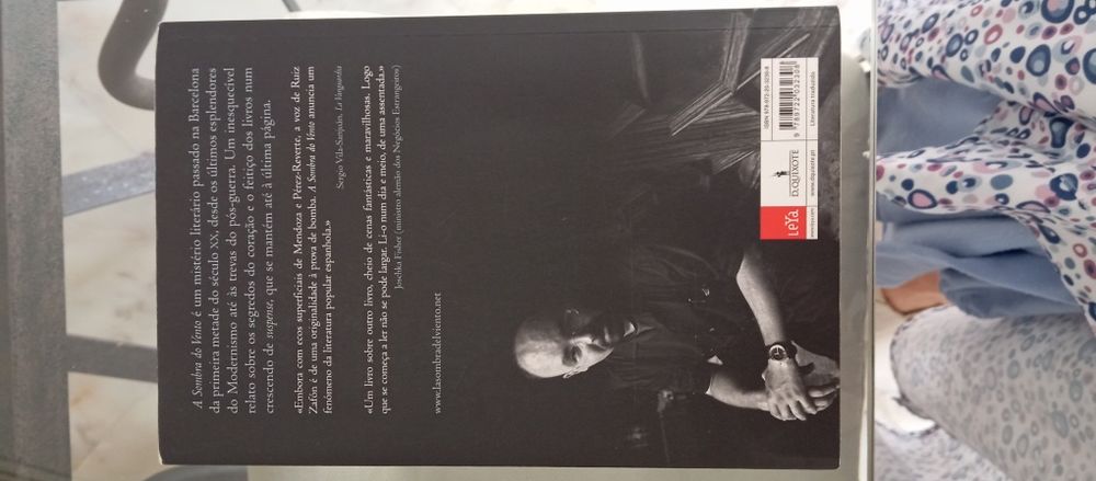 Livro "A sombra do vento"