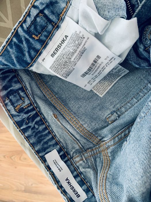 Bershka Spodnie jeansowe dziewczęce